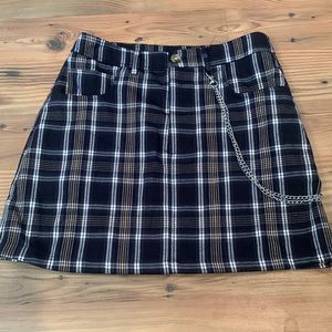 Plaid forever 21 skirt size small worn once